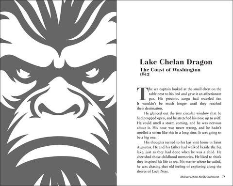 Book (Paperback) - Monsters of the Pacific Northwest