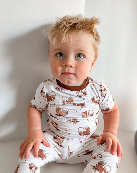 2 Piece Pajamas - Eggs a Vibe