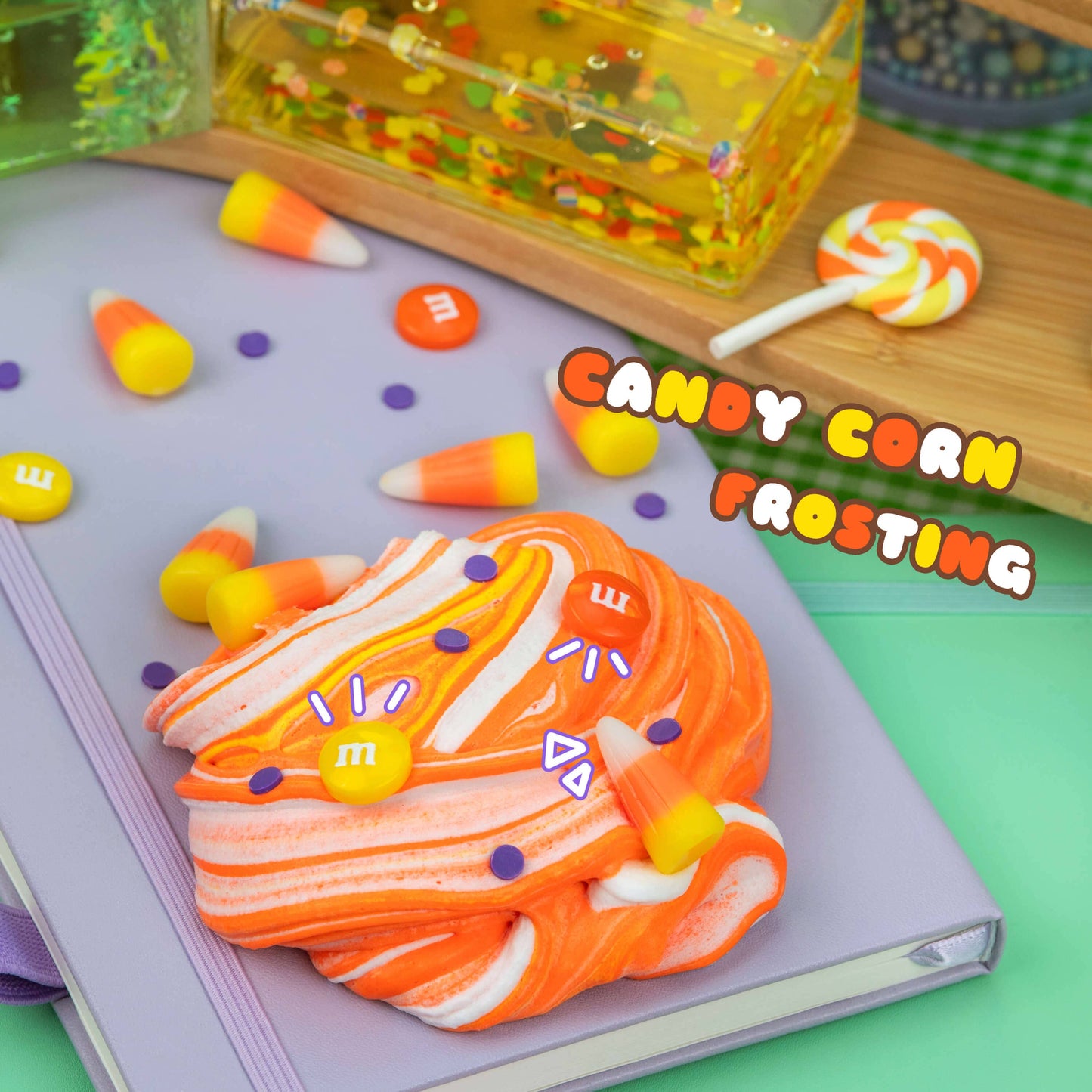 Slime - Candy Corn Frosting Butter