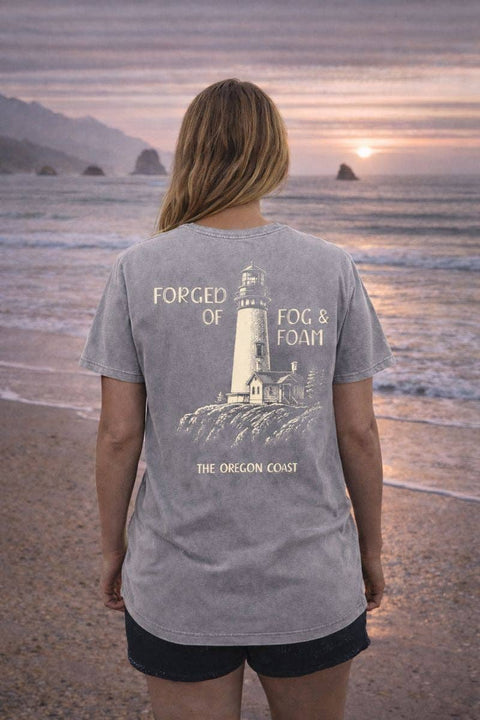 Tee (Unisex) - Fog & Foam Stone Wash