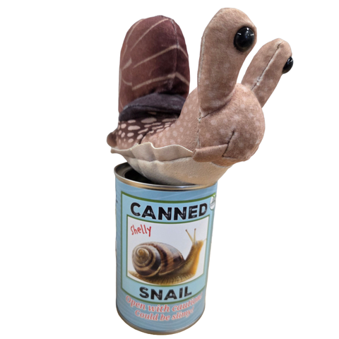 Stuffed Animal - Shelly the Canned Snail