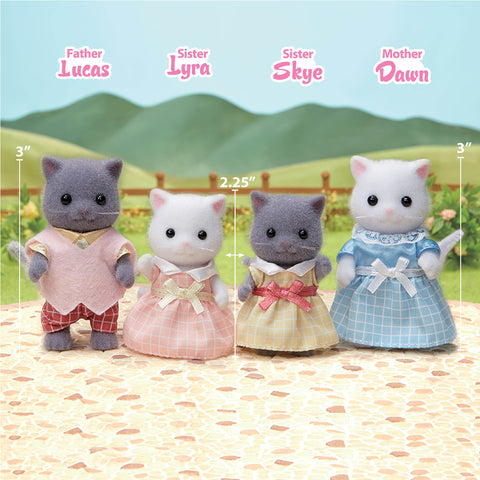 Calico Critters - Persian Cats Family