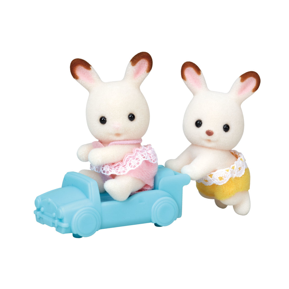 Calico Critters - Chocolate Rabbit Twins