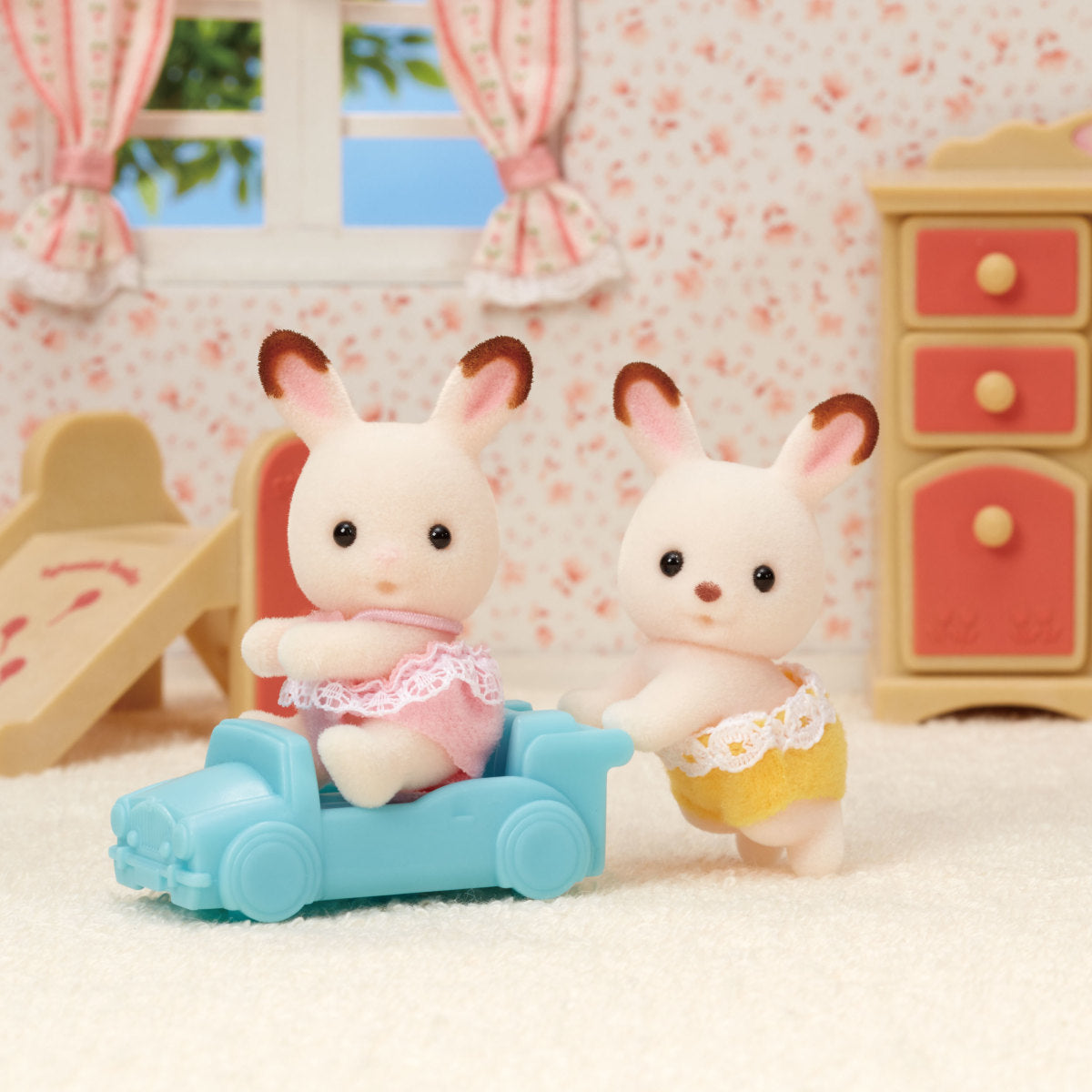 Calico Critters - Chocolate Rabbit Twins