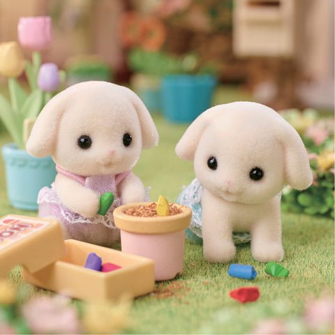 Calico Critters - Flora Rabbit Twins