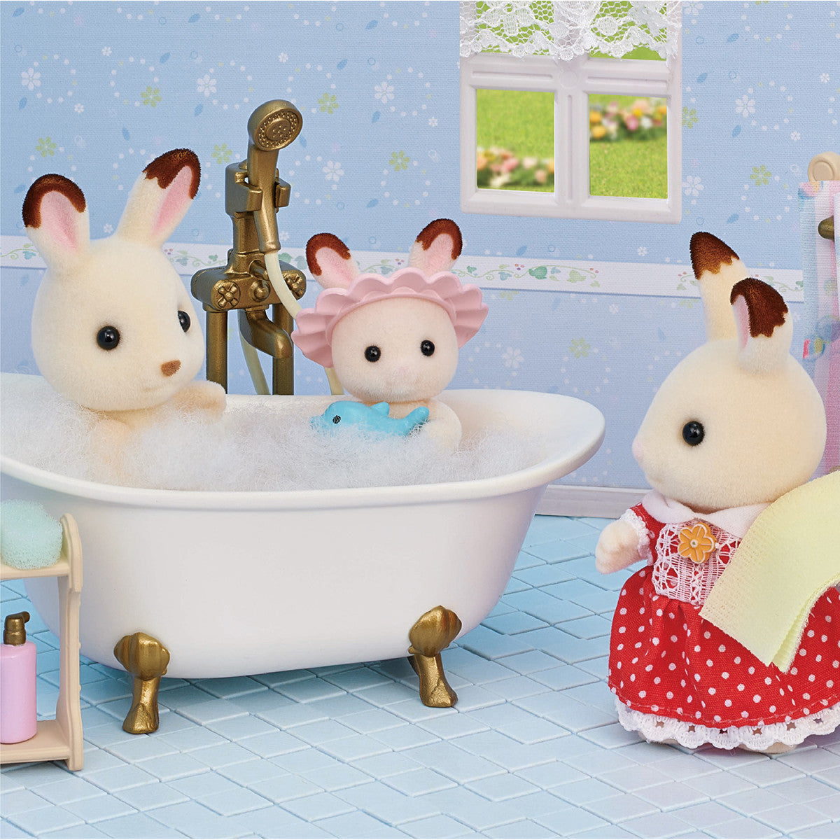 Calico Critters - Bath & Shower Set