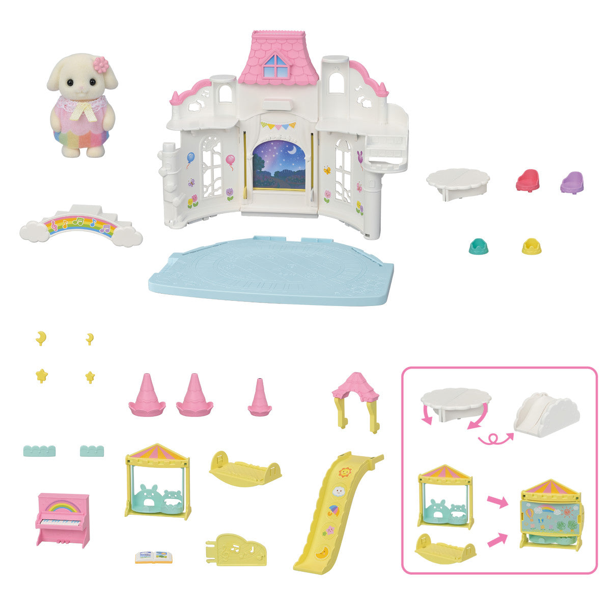 Calico Critters - Sunny Castle Nursery