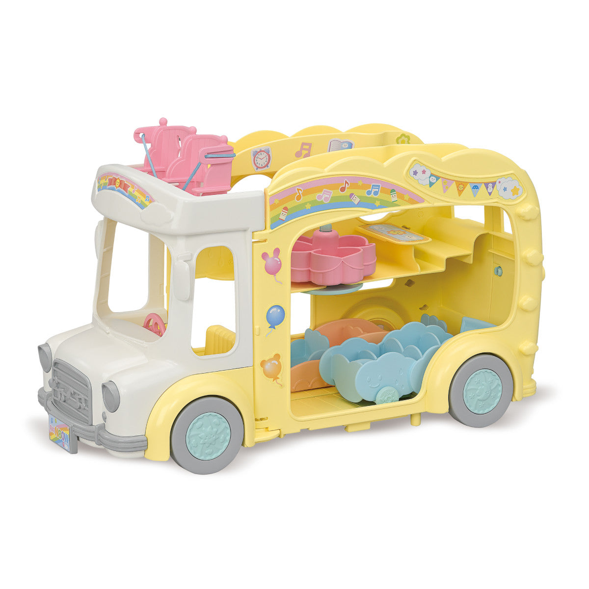 Calico Critters - Rainbow Fun Nursery Bus