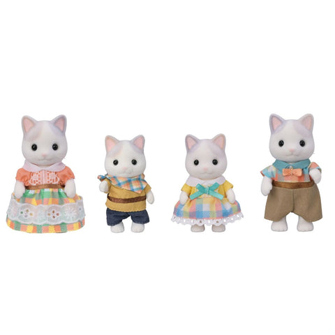 Calico Critters - Latte Cat Family
