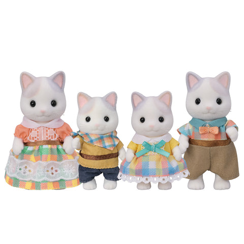 Calico Critters - Latte Cat Family