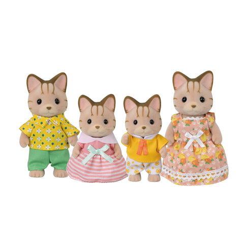 Calico Critters - Striped Cat Family