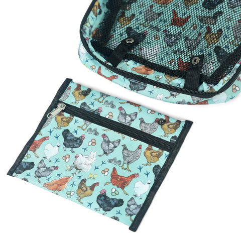Travel Organizer Case - Hen Party (Chickens)