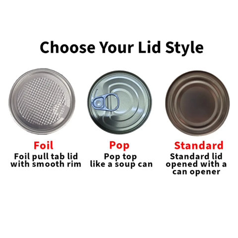 Stuffed Animal - Can O' Sardines (Standard Lid)