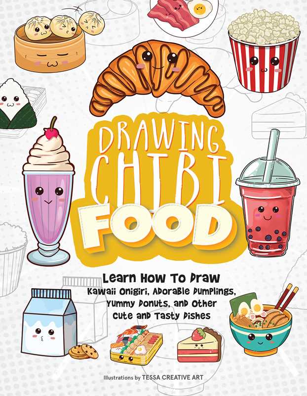 Activity Book - Drawing Chibi Food