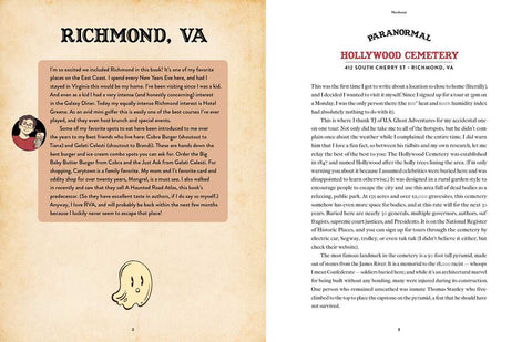 Haunted Road Atlas: Next Stop by Christine  Schiefer: Paperback; 304 pages / English
