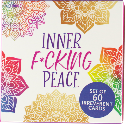 Inner F*cking Peace Motivational Cards (60 pack)