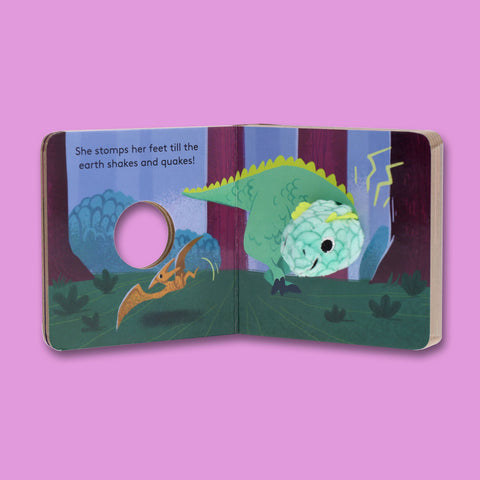 Board Book - Baby T. Rex: Finger Puppet