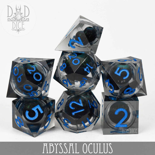 Dice Set - Abyssal Oculus Liquid Core