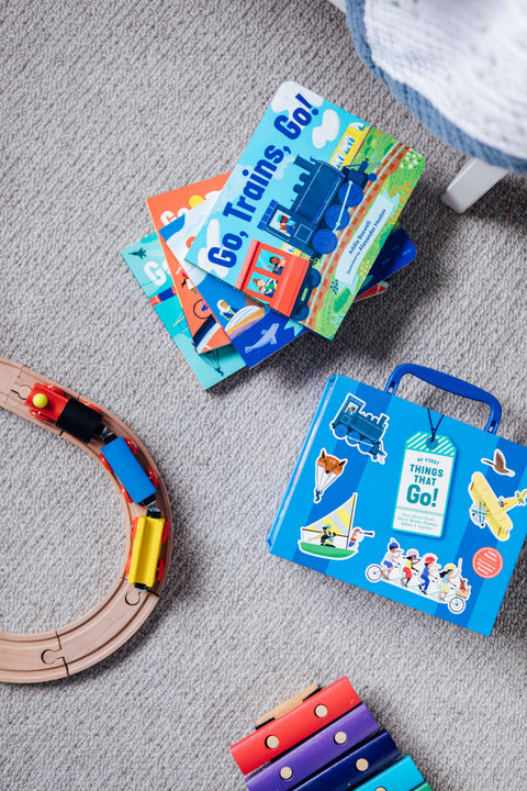 Board Book - My First Things That Go: A Transportation Set
