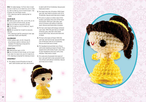 Book (Paperback) - Disney Princess Crochet Kit