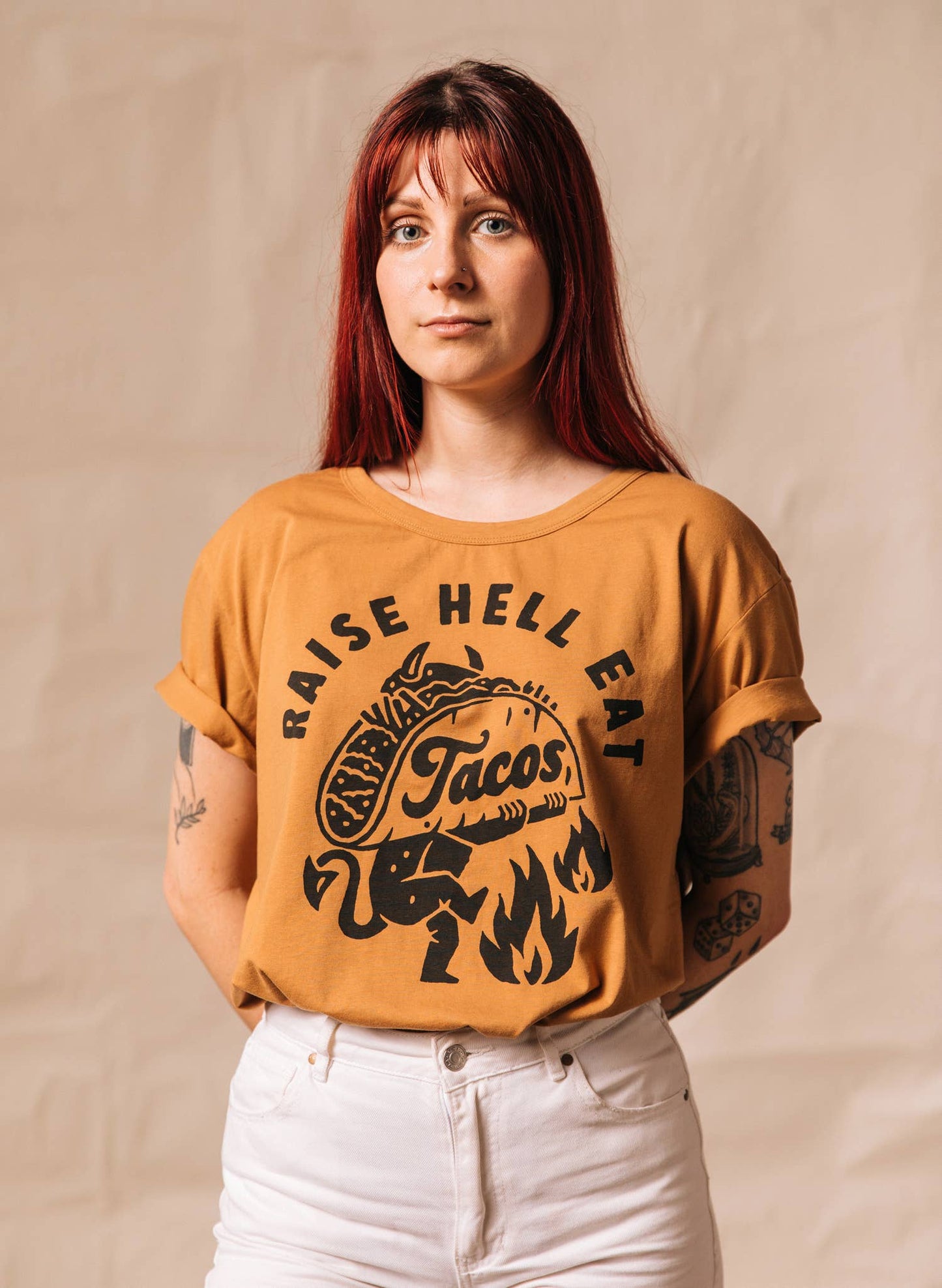 Tee (Short Sleeve) - Raise Hell Eat Tacos