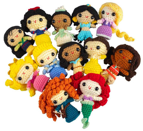 Book (Paperback) - Disney Princess Crochet Kit
