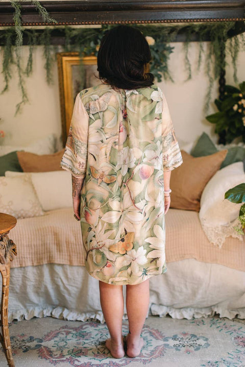 Artist Dress Tunic with Pockets - Fleur De Soleil