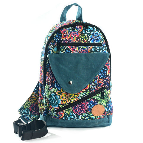 succulent backpack Sling Backpack