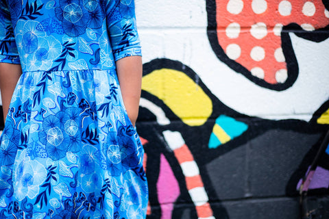 Skater Dress - Mushroom Forest