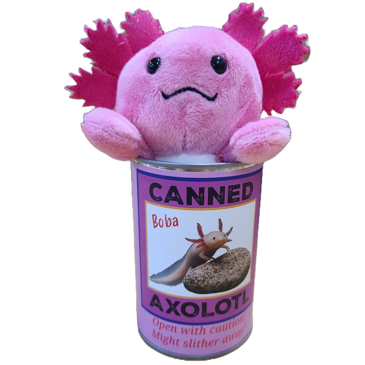 Stuffed Animal - Canned Axolotl