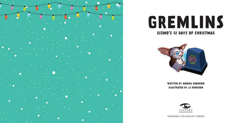 Book (Hardcover) - Gremlins: Gizmo's 12 Days of Christmas