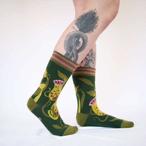 Crew Socks - Pitcher Plant