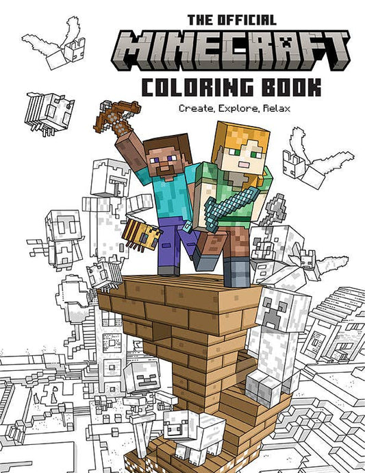 Coloring Book - The Official Minecraft Coloring Book