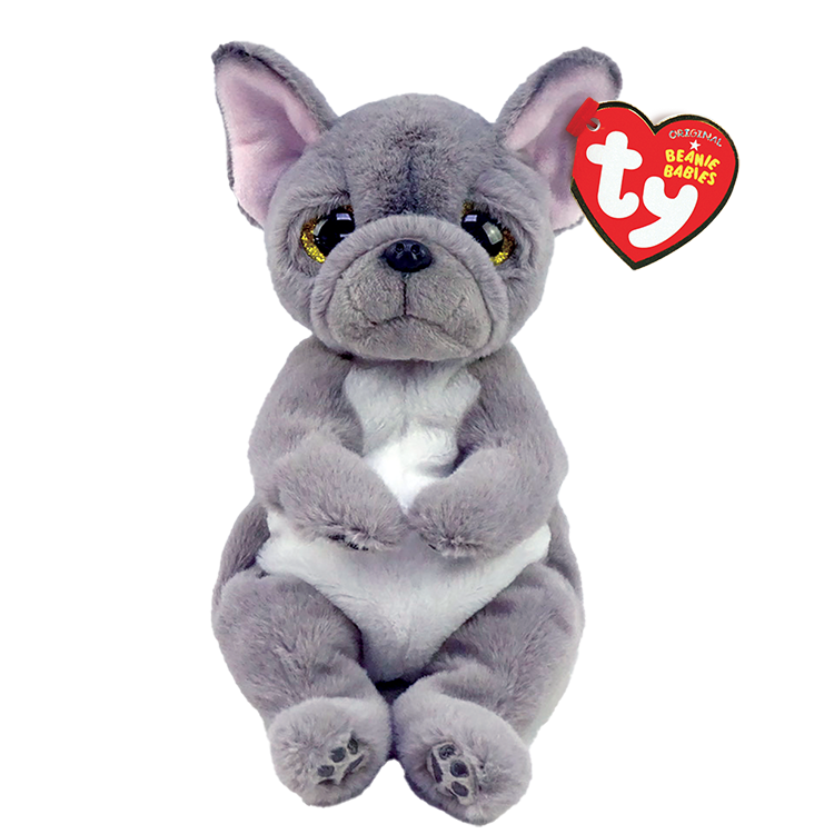 Stuffed Animal - Wilfred Grey Dog (Medium)