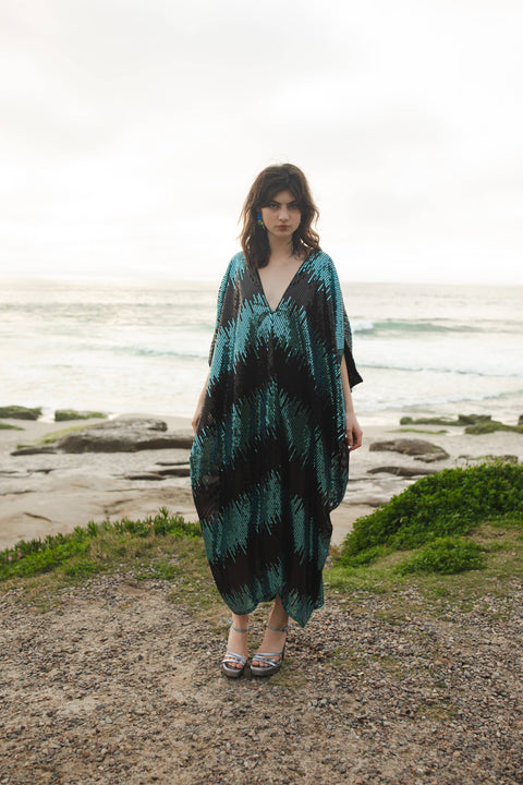 Caftan - Neptune Sequin Dress