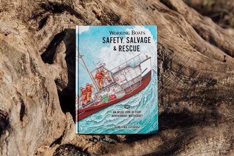Book (Hardcover) - Working Boats: Safety, Salvage, and Rescue
