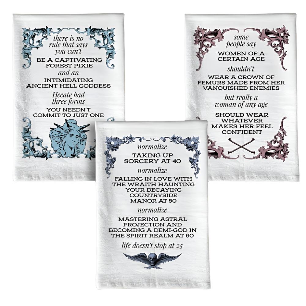 Dish Towels - Hell Goddess Assortment