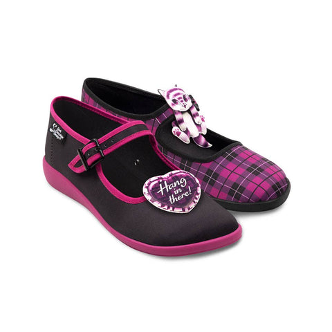 Women's Shoes - Chocolaticas® Hang In There Women's Mary Jane Flat