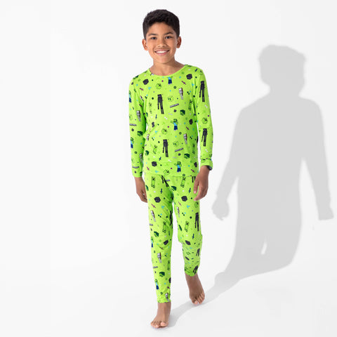 2 Piece Pajama Set - Minecraft Mob Squad
