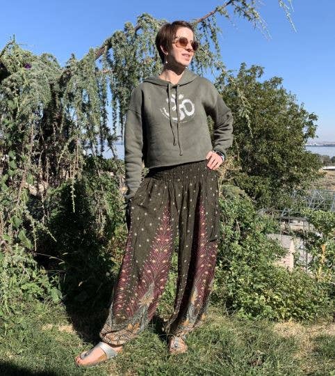 Grounding Vibes, Two Pocket Magic Pants: Army