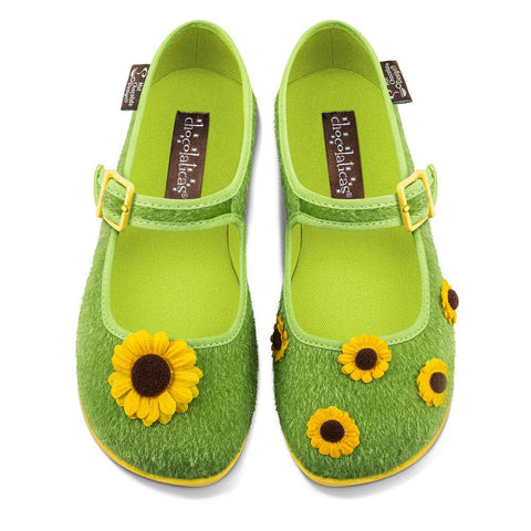 Women's Shoes - Chocolaticas® Sunny Field Women's Mary Jane Flat
