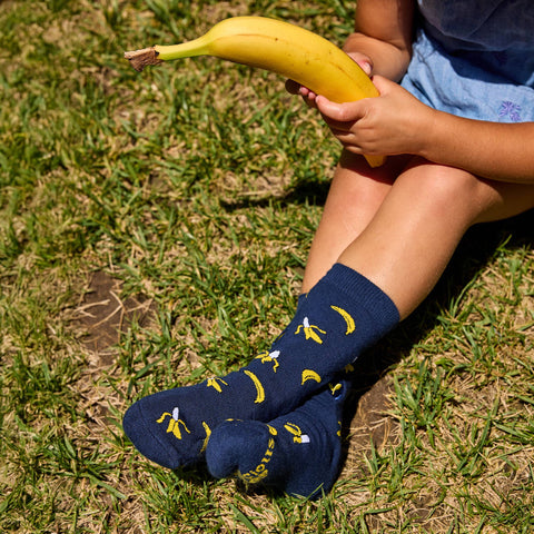 Kids Socks that Plant Trees - Bananas