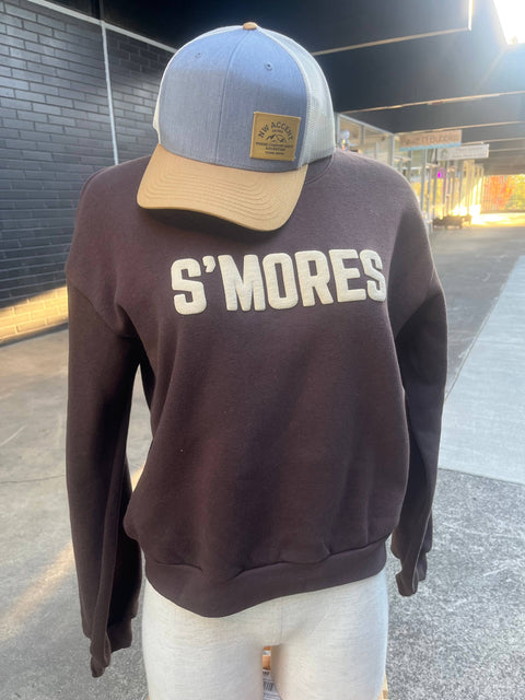 Crop Sweatshirt (Crewneck) - SMORES