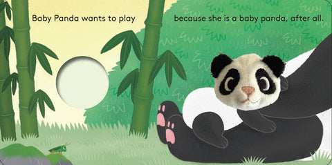 Board Book - Baby Panda Finger Puppet