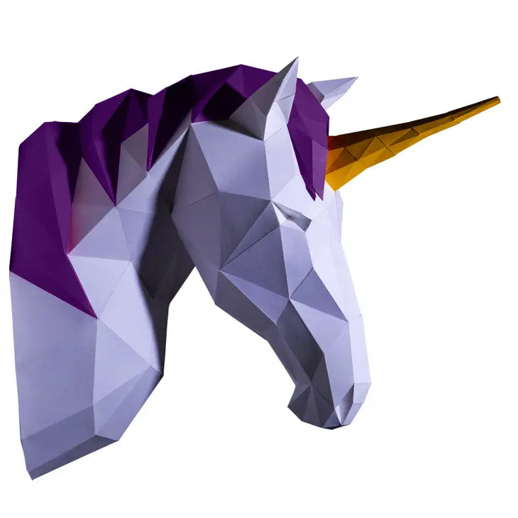 3D PaperCraft - Unicorn Wall Art