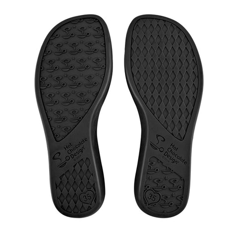 Women's Shoe - Chocolaticas® Widow Heart Mary Jane Flat