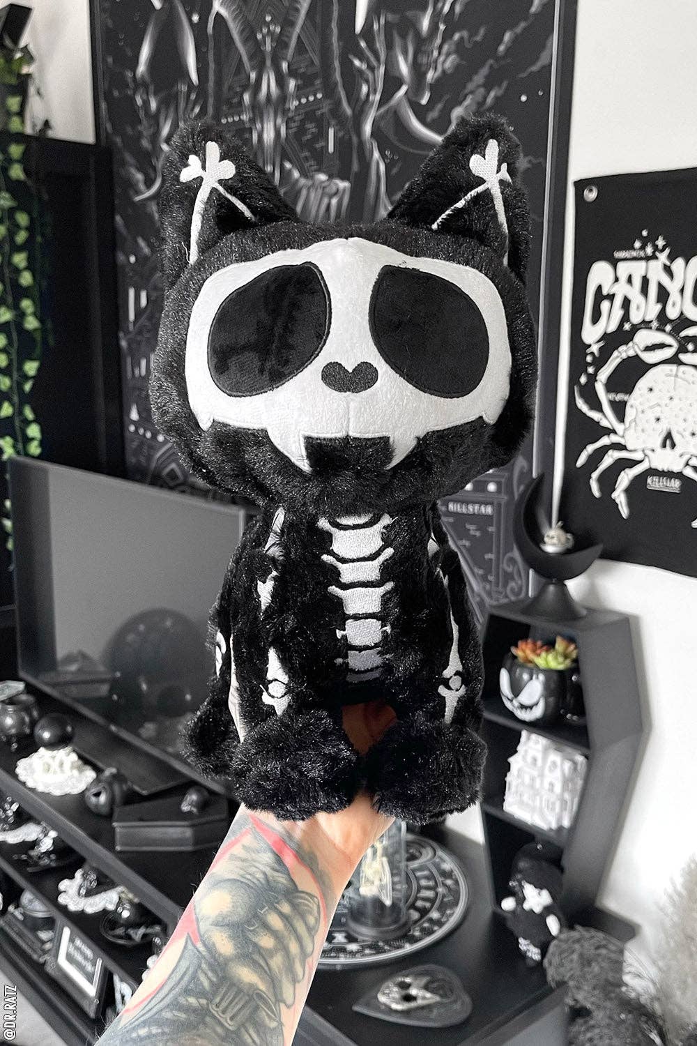 Stuffed Animal - Skelekitty Deluxe