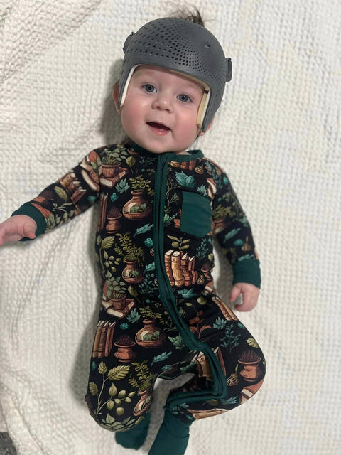 Footie (Zipper) - Herbology