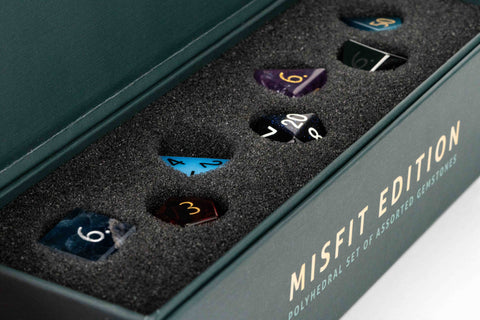 Dice Set - Mystic Mines Misfit Gemstone
