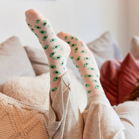 Socks that Provide Meals - Avocados